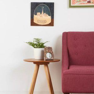Urban Outfitters Paris Snow Globe Wall Art